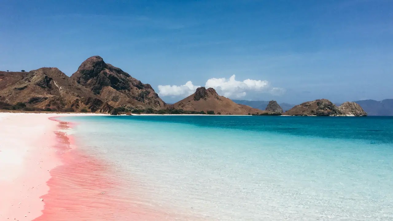Pink Beach, Indonesia